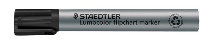 Flipchart marker, 2 mm, kúpos, STAEDTLER "Lumocolor 356", fekete 1 STAEDTLER