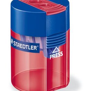 Hegyező, kétlyukú, tartályos, STAEDTLER "512", vegyes színek