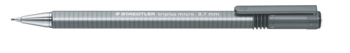 Nyomósirón, 0,7 mm, STAEDTLER "Triplus Micro 774", szürke 1 STAEDTLER