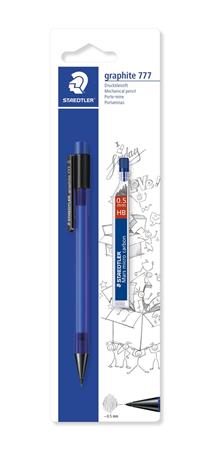 Nyomósirón és grafitbél, 0,5 mm, STAEDTLER "Graphite 777", vegyes színek 1 STAEDTLER