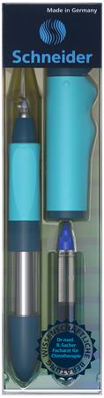 Rollertoll, írástanuló, patronos, M-es, SCHNEIDER "Base Senso", kék-türkiz 4 Rollertoll, írástanuló, patronos, M-es, SCHNEIDER "Base Senso", kék-türkiz - Image 4