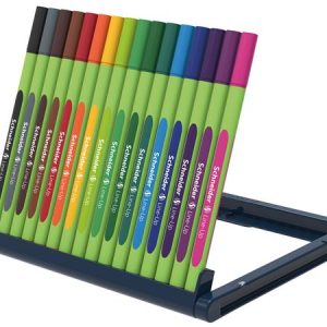 Tűfilc készlet, 0,4 mm, SCHNEIDER "Line-Up", 16 különböző szín