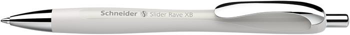 Golyóstoll, 0,7 mm, nyomógombos, SCHNEIDER "Slider Rave XB", ezüst szürke 2 Golyóstoll, 0,7 mm, nyomógombos, SCHNEIDER "Slider Rave XB", ezüst szürke