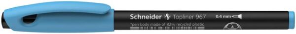 Tűfilc, 0,4 mm, SCHNEIDER "Topliner 967", türkiz