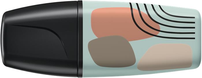 Szövegkiemelő, 1-4 mm, STABILO "Boss Mini Nature vibes", földzöld 3 Szövegkiemelők