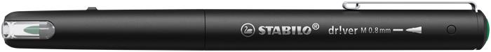 Rostirón, 0,8 mm, STABILO "dr!ver", zöld 1 STABILO