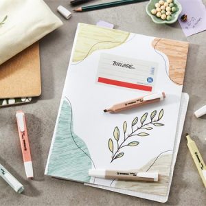 Szövegkiemelő készlet, 1-4 mm, STABILO "Swing cool NatureCOLORS", 4 különböző szín