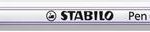 Ecsetirón, STABILO "Pen 68 brush", ibolya