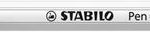 Ecsetirón, STABILO "Pen 68 brush", középszürke