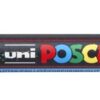 Dekormarker, 0,9-1,3 mm, UNI "Posca PC-3ML", fényes kék