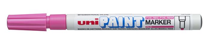 Lakkmarker, 0,8-1,2 mm, UNI "PX-21", rózsaszín 1 UNI