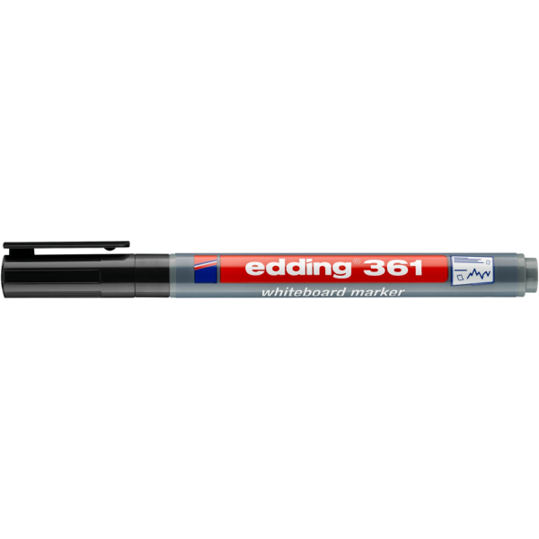 Tablamarker 1 5 3mm kerek Edding 361 piros i186263