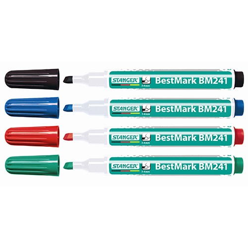 Táblamarker Stanger BM241 vágott 1-4 mm 4 db-os klt. 1 Táblamarker Stanger BM241 vágott 1-4 mm 4 db-os klt.