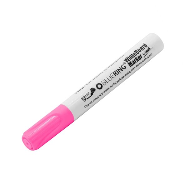 Tablamarker kerek test Bluering neon pink i515039