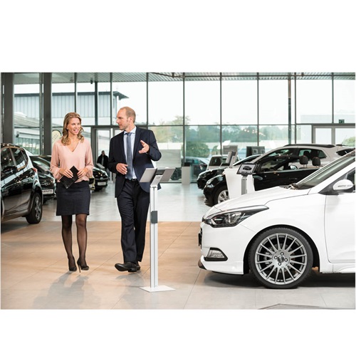 Tablettartó Durable padlóállványos kivitel 7-13” közötti tablettekhez 5 Tablettartó Durable padlóállványos kivitel 7-13” közötti tablettekhez - Image 5