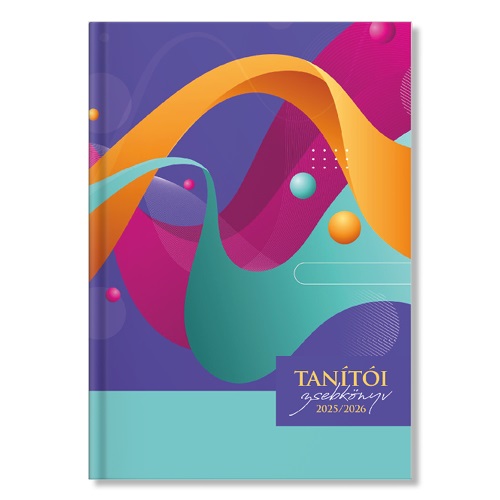 Tanítói zsebkönyv pd 2025-2026 papír Waves 1 Tanítói zsebkönyv pd 2025-2026 papír Waves