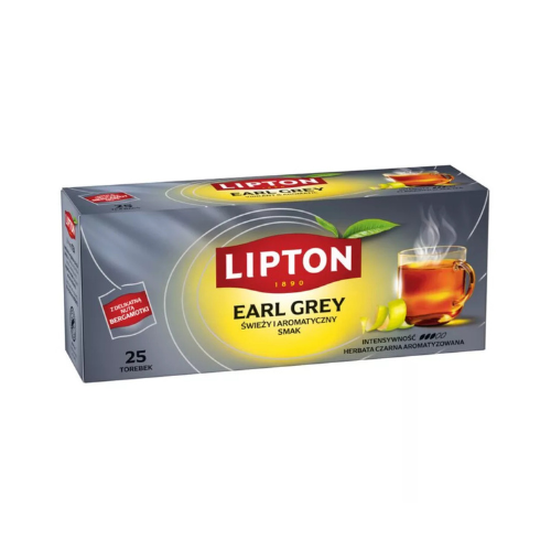 Tea Lipton Earl Grey 50x1,5g fekete 3 Tea Lipton Earl Grey 50x1,5g fekete - Image 3