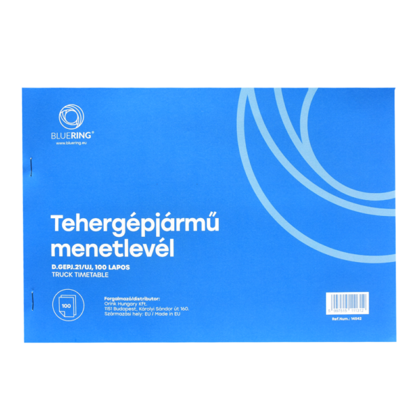 Tehergepjarmu menetlevel A4 100 lapos DGEPJ21UJ Bluering i263145