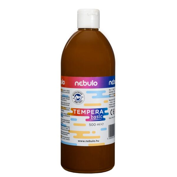 Tempera 500ml Nebulo barna i107745