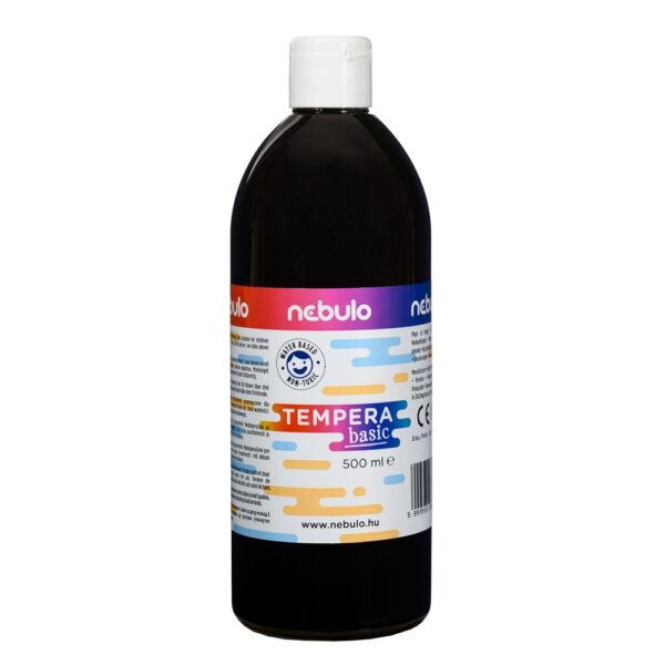 Tempera 500ml Nebulo fekete i107730