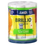 Tempera Brillio Junior 12 ml sárga - Image 2