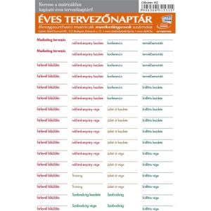 Tervezőtáblahoz matrica szett Stiefel marketingeseknek