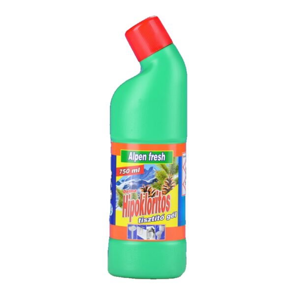 Tisztito gel 750 ml hipokloritos Dalma Alpen Fresh i522191