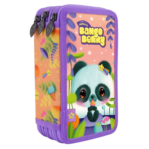 Tolltartó Bangoberry 3 részes, töltött, panda mintával 3 Tolltartó Bangoberry 3 részes, töltött, panda mintával - Image 3