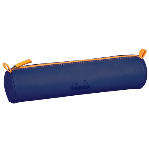 Tolltartó Clairefontaine Rhodiarama 21,5x5 cm hengeres, műbőr, éjkék 1 Tolltartó Clairefontaine Rhodiarama 21,5x5 cm hengeres, műbőr, éjkék