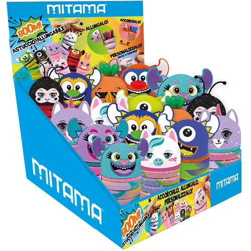 Tolltartó Mitama harmonika 19x7 cm többféle 1 Tolltartó Mitama harmonika 19x7 cm többféle