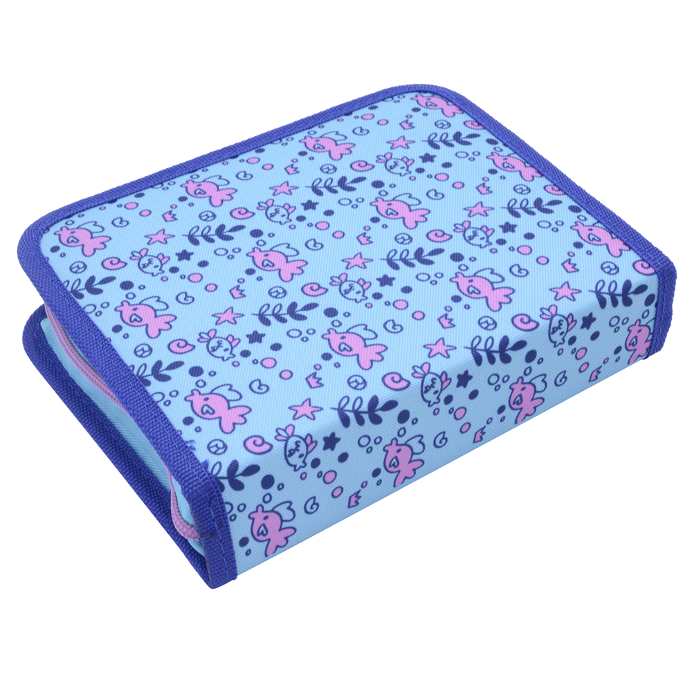 Tolltartó töltött szögletes 2 emeletes Connect Hableány lila/türkiz 1 Tolltartó töltött szögletes 2 emeletes Connect Hableány lila/türkiz