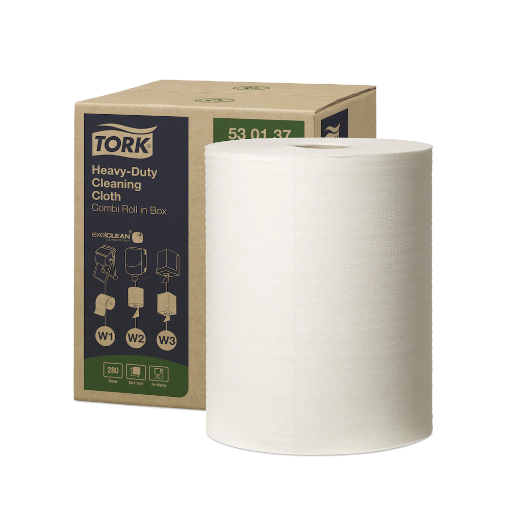 Ipari törlő tekercses nagyteljesítményű kombi 106 m/tek 1 tek/doboz W1/W2/W3 TORK_530137 fehér 1 Ipari törlő tekercses nagyteljesítményű kombi 106 m/tek 1 tek/doboz W1/W2/W3 TORK_530137 fehér