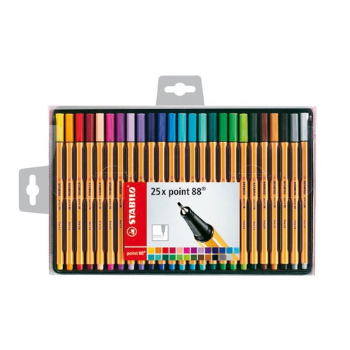 Tűfilc Stabilo point 88 25 db-os klt 1 Tűfilc Stabilo point 88 25 db-os klt