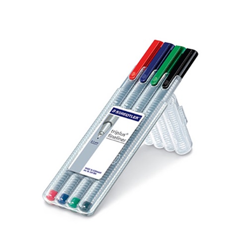 Tűfilc Staedtler Triplus 4 db-os klt. 1 Tűfilc Staedtler Triplus 4 db-os klt.