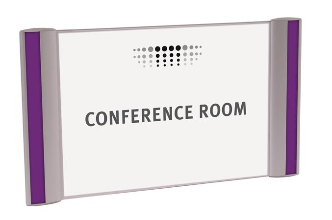 Információs tábla, fali, 269x154 mm, ALBA 1 ALBA