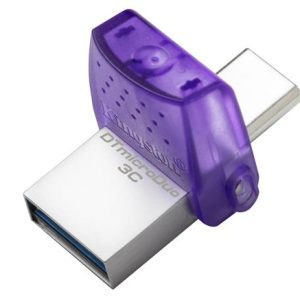 Pendrive, 64GB, USB 3.2, USB/USB-C, KINGSTON "DT MicroDuo 3C"