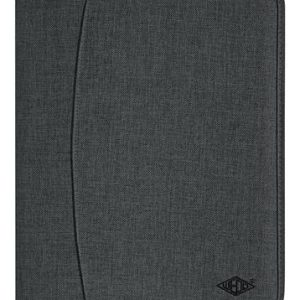 Konferencia mappa, A4, poliészter, 2 gyűrűs, WEDO "College", szürke