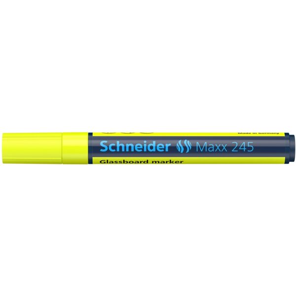 Uvegtabla marker 1 3 mm SCHNEIDER Maxx 245 sarga i122918