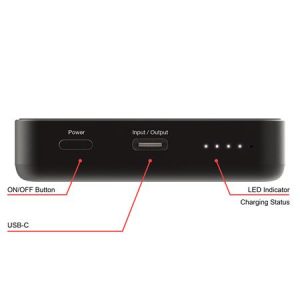 Hordozható akkumulátorok 10000-12000 mAh