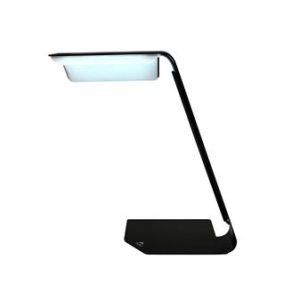 Asztali lámpa, LED, 9 W, ALBA "Steelio", fekete