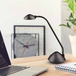 Asztali lámpa, LED MAUL "Arc", fekete