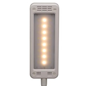 Asztali lámpa, LED, szabályozható, MAUL "Pearly colour vario", fehér