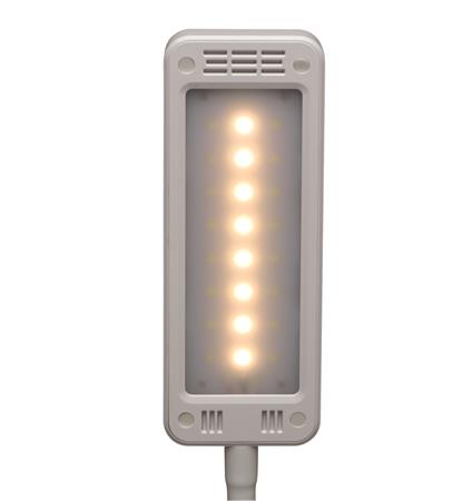 Asztali lámpa, LED, szabályozható, MAUL "Pearly colour vario", fehér 2 Asztali lámpa, LED, szabályozható, MAUL "Pearly colour vario", fehér
