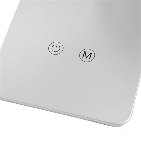 Asztali lámpa, LED, szabályozható, MAUL "Pearly colour vario", ezüst 2 Asztali lámpa, LED, szabályozható, MAUL "Pearly colour vario", ezüst