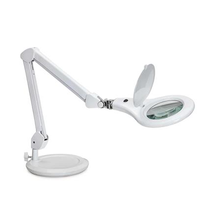 Asztali lámpa, LED, nagyító, MAUL "Makro", fehér 2 Asztali lámpa, LED, nagyító, MAUL "Makro", fehér