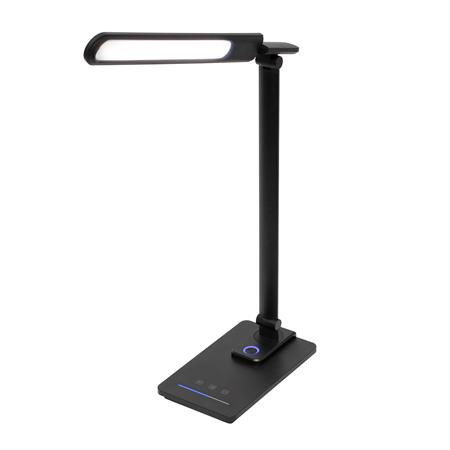 Asztali lámpa, LED, szabályozható, fém, éjjeli fény, HOME, fekete 2 Asztali lámpa, LED, szabályozható, fém, éjjeli fény, HOME, fekete