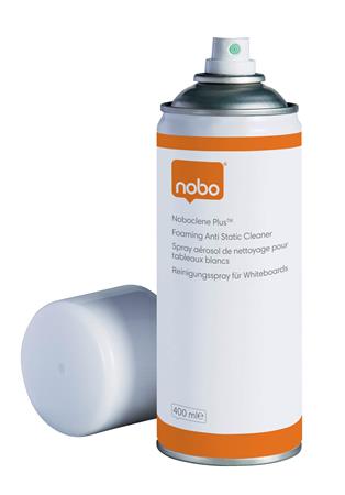 Tisztító aerosol spray fehértáblához 400 ml, NOBO "Clene Plus" 1 NOBO