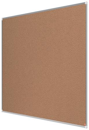 Parafatábla, 240x120 cm, alumínium keret, NOBO "Premium Plus" 3 Fémkeretes parafatáblák