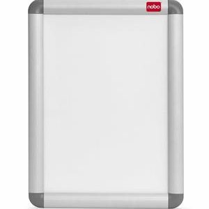 Posztertábla, fali, A3 méret, alumínium keret, NOBO