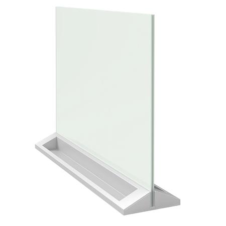 Asztali üvegtábla, kétoldalas, NOBO 1 NOBO